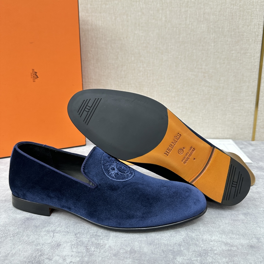 💋💍H家新品   Herme*  爱马-仕  德比乐福鞋皮鞋       官方RM B 8.650   