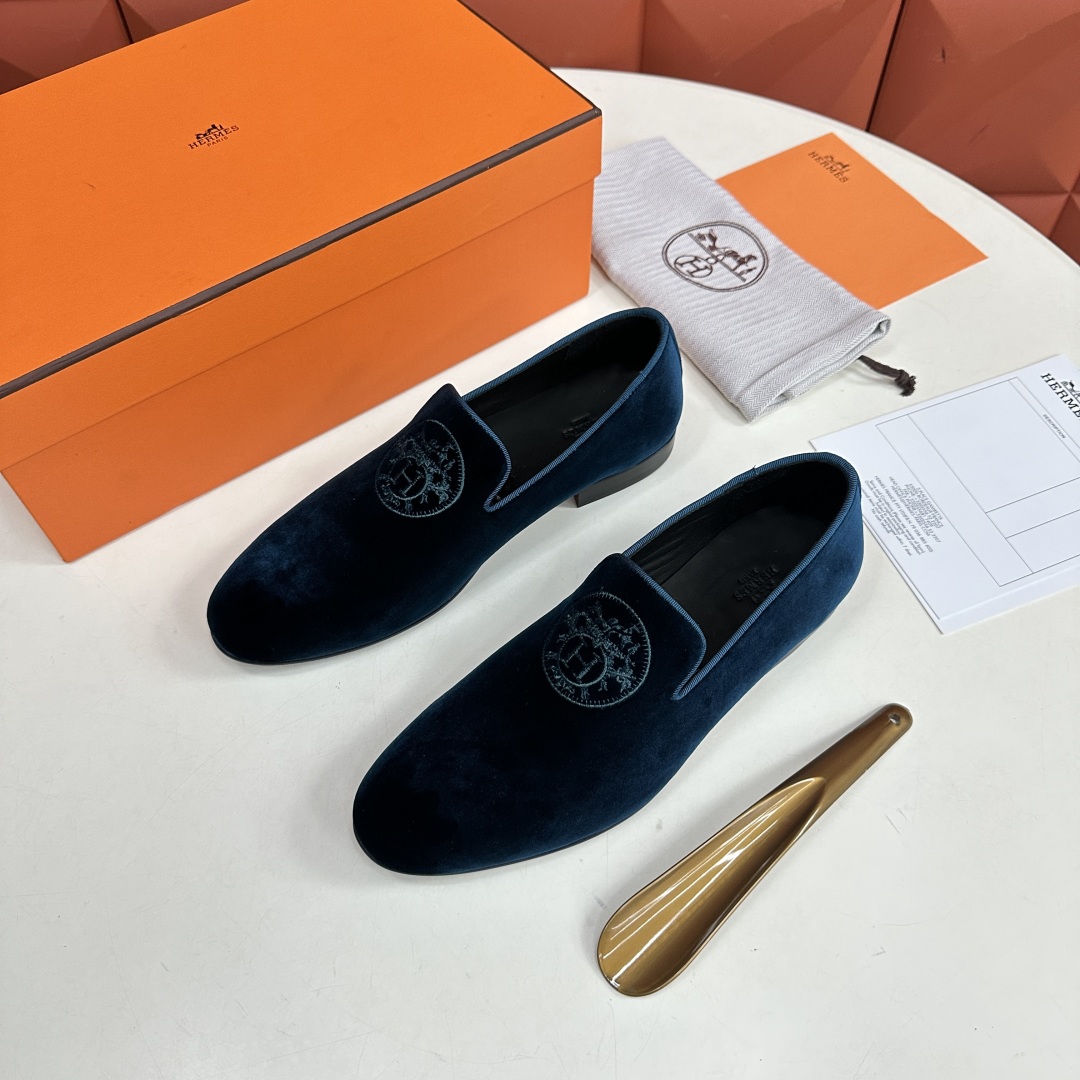 💋💍H家新品   Herme*  爱马-仕  德比乐福鞋皮鞋       官方RM B 8.650   