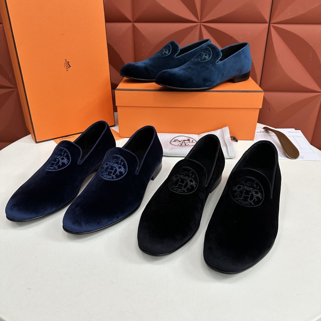 💋💍H家新品   Herme*  爱马-仕  德比乐福鞋皮鞋       官方RM B 8.650   