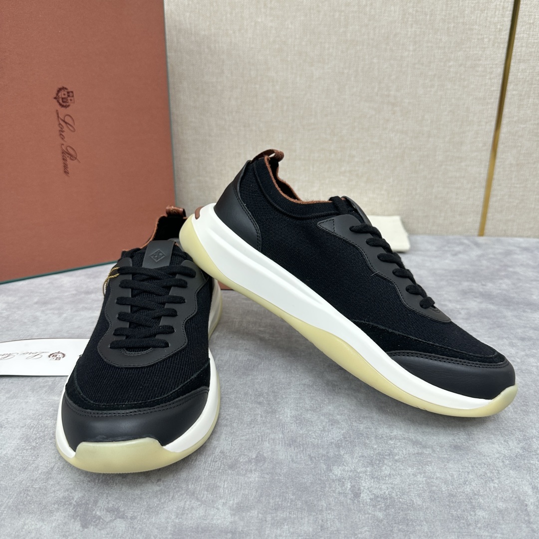 💋💍LP 家新品运动鞋 Loro Pian* 诺悠*翩雅 Week End Walk 男士飞