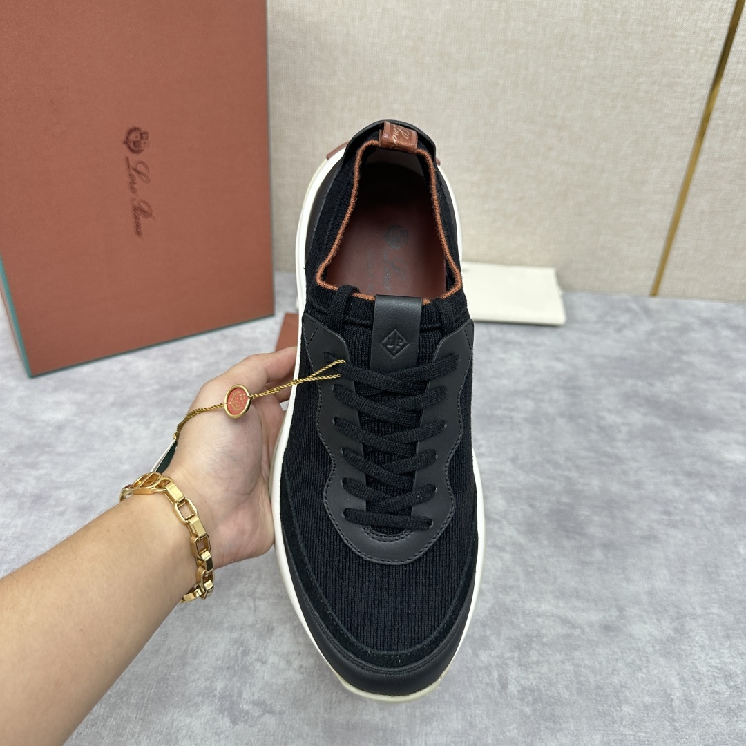 💋💍LP 家新品运动鞋 Loro Pian* 诺悠*翩雅 Week End Walk 男士飞