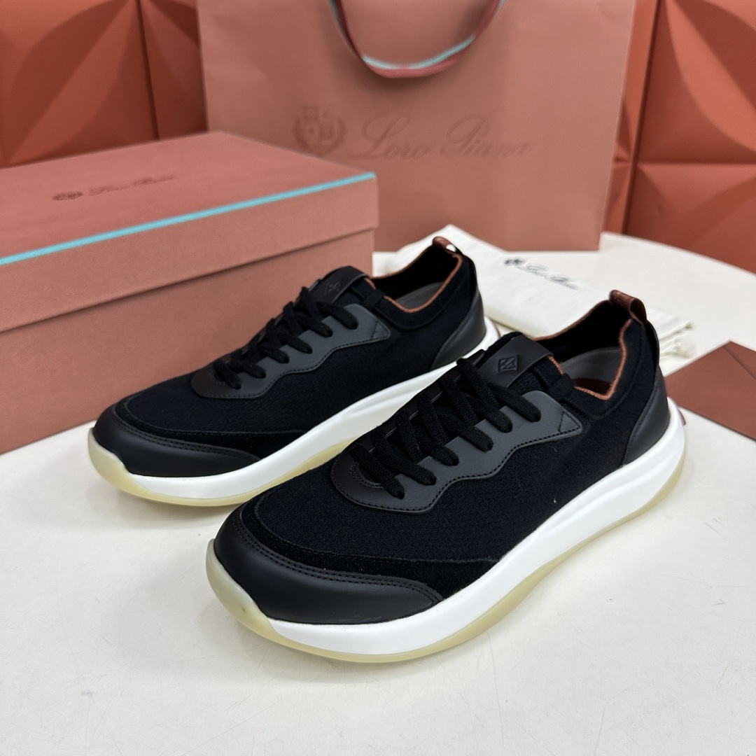 💋💍LP 家新品运动鞋 Loro Pian* 诺悠*翩雅 Week End Walk 男士飞