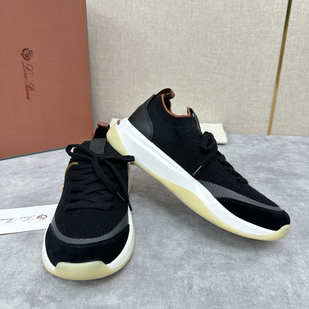 💋💍LP 家新品运动鞋 Loro Pian* 诺悠*翩雅 Week End Walk 男士飞