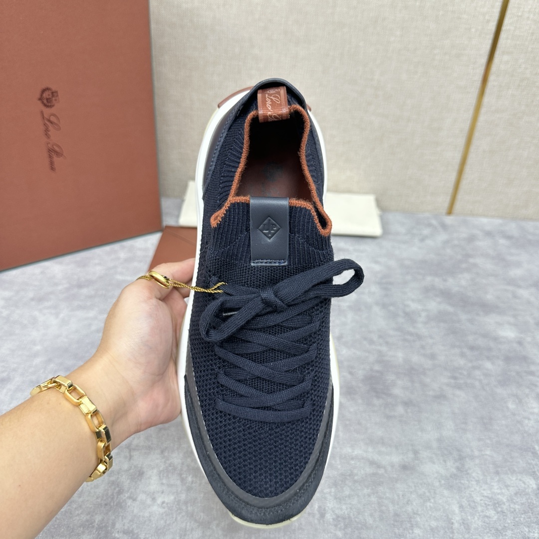 💋💍LP 家新品运动鞋 Loro Pian* 诺悠*翩雅 Week End Walk 男士飞