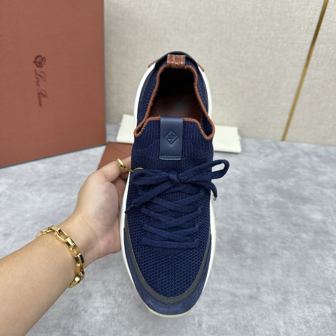 💋💍LP 家新品运动鞋 Loro Pian* 诺悠*翩雅 Week End Walk 男士飞