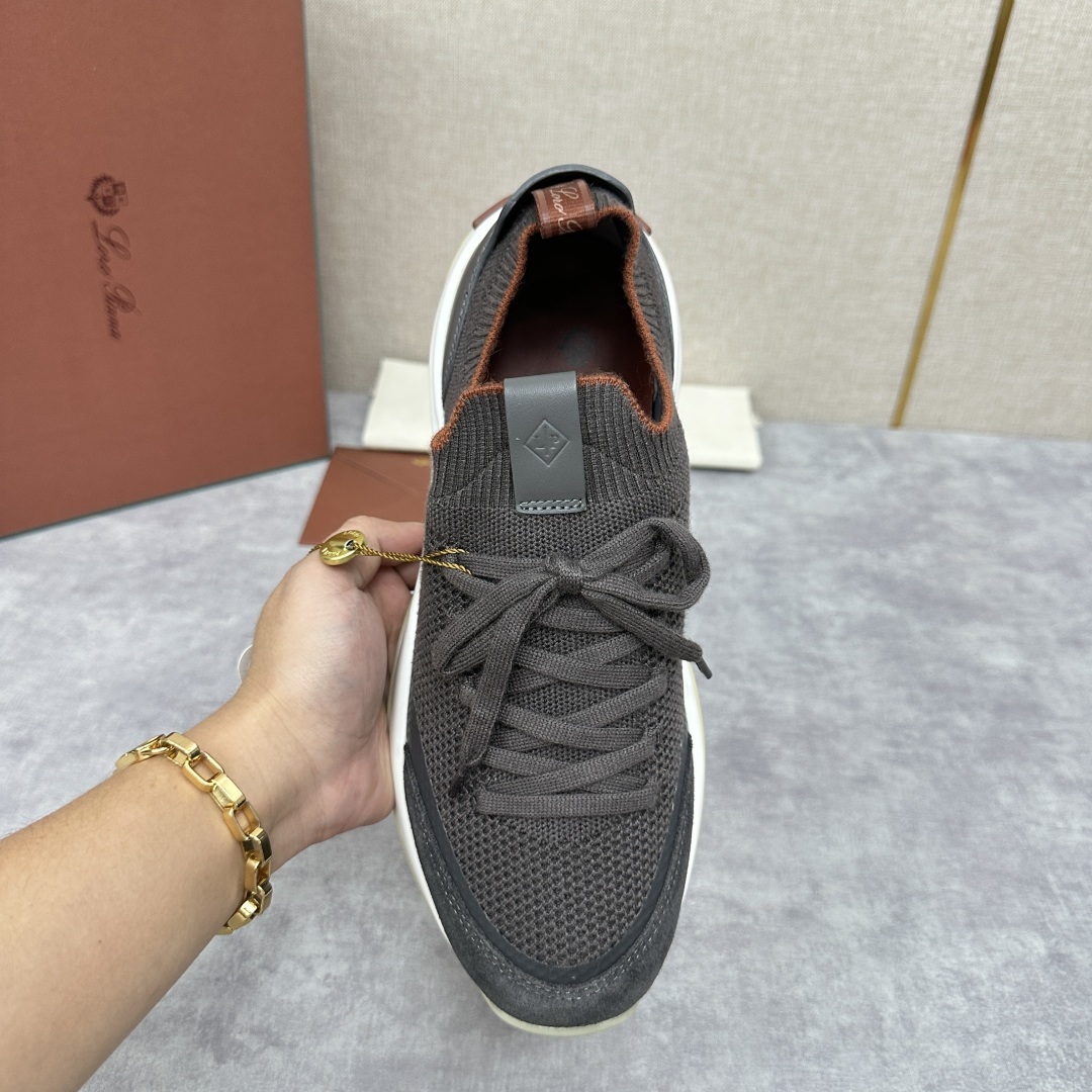 💋💍LP 家新品运动鞋 Loro Pian* 诺悠*翩雅 Week End Walk 男士飞