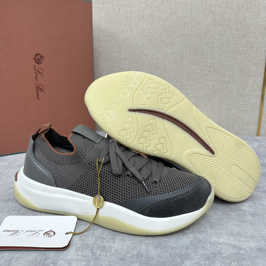 💋💍LP 家新品运动鞋 Loro Pian* 诺悠*翩雅 Week End Walk 男士飞