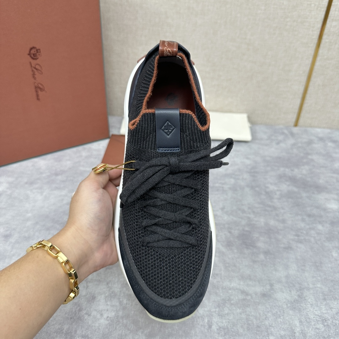💋💍LP 家新品运动鞋 Loro Pian* 诺悠*翩雅 Week End Walk 男士飞