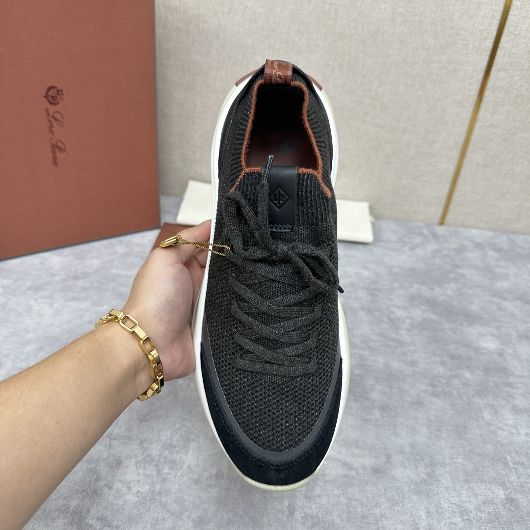 💋💍LP 家新品运动鞋 Loro Pian* 诺悠*翩雅 Week End Walk 男士飞