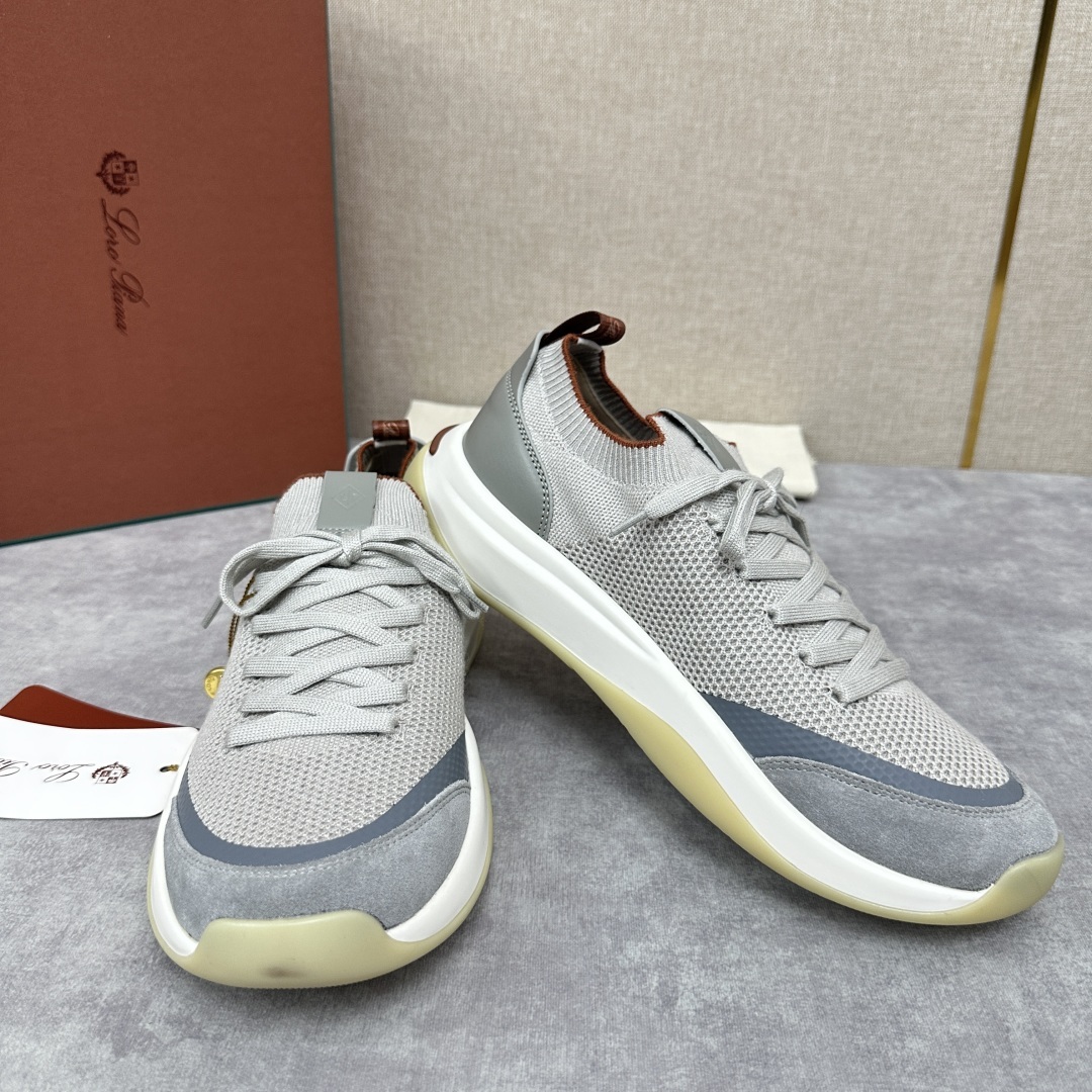 💋💍LP 家新品运动鞋 Loro Pian* 诺悠*翩雅 Week End Walk 男士飞