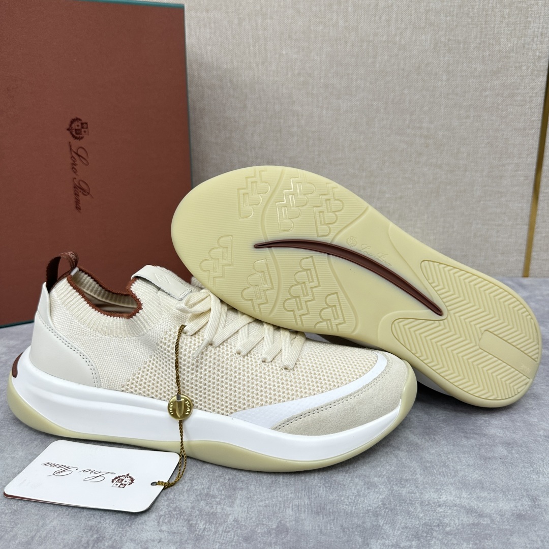 💋💍LP 家新品运动鞋 Loro Pian* 诺悠*翩雅 Week End Walk 男士飞