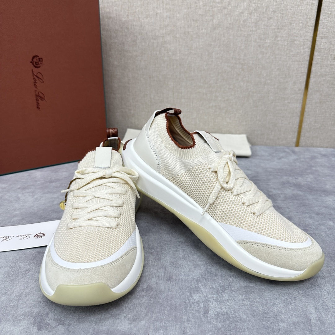 💋💍LP 家新品运动鞋 Loro Pian* 诺悠*翩雅 Week End Walk 男士飞