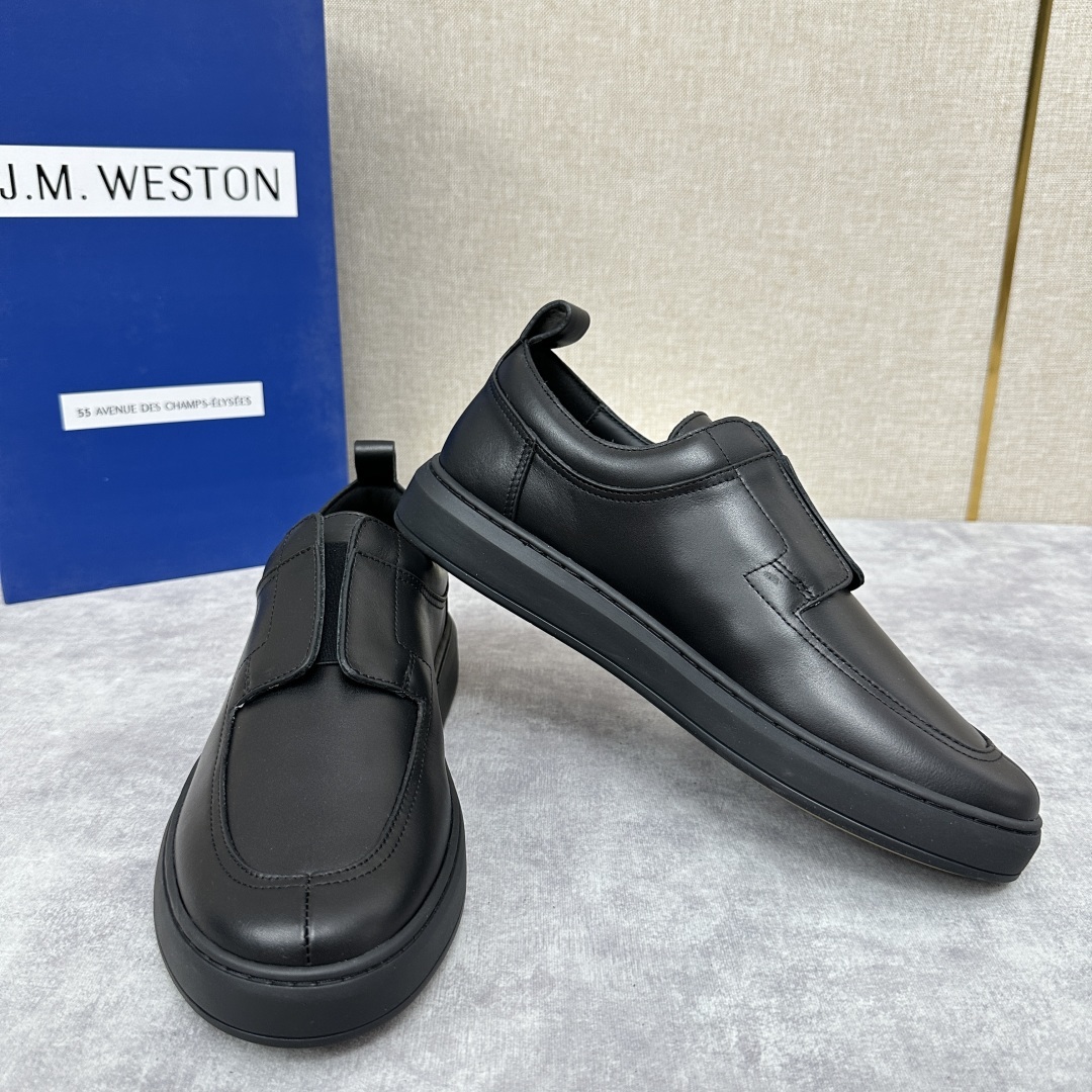 💋💍J.M.Westo*n 威士-顿 新款休闲运动鞋上新🆕 法国顶级皮鞋品牌 威士-顿皮鞋