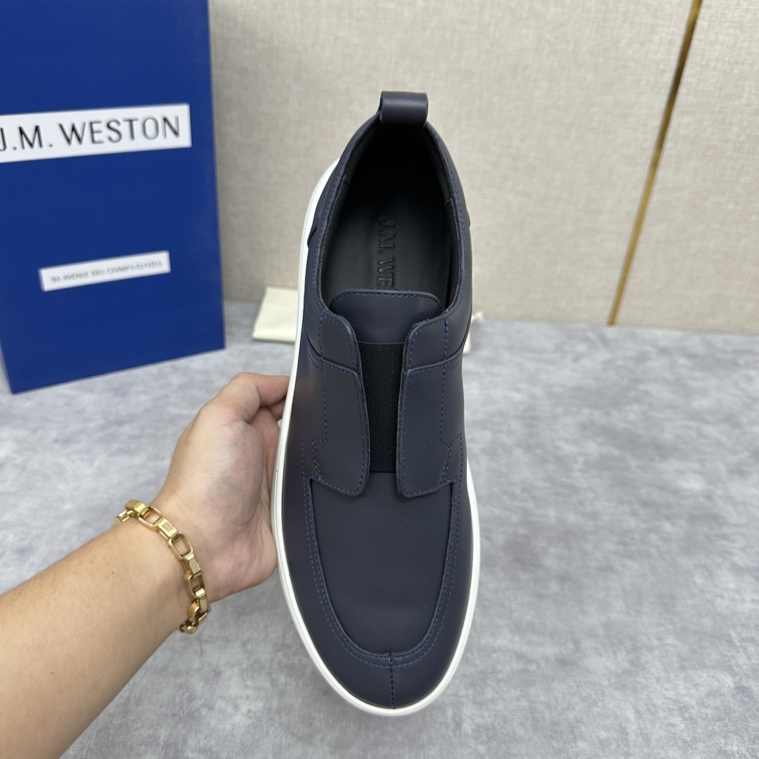 💋💍J.M.Westo*n 威士-顿 新款休闲运动鞋上新🆕 法国顶级皮鞋品牌 威士-顿皮鞋