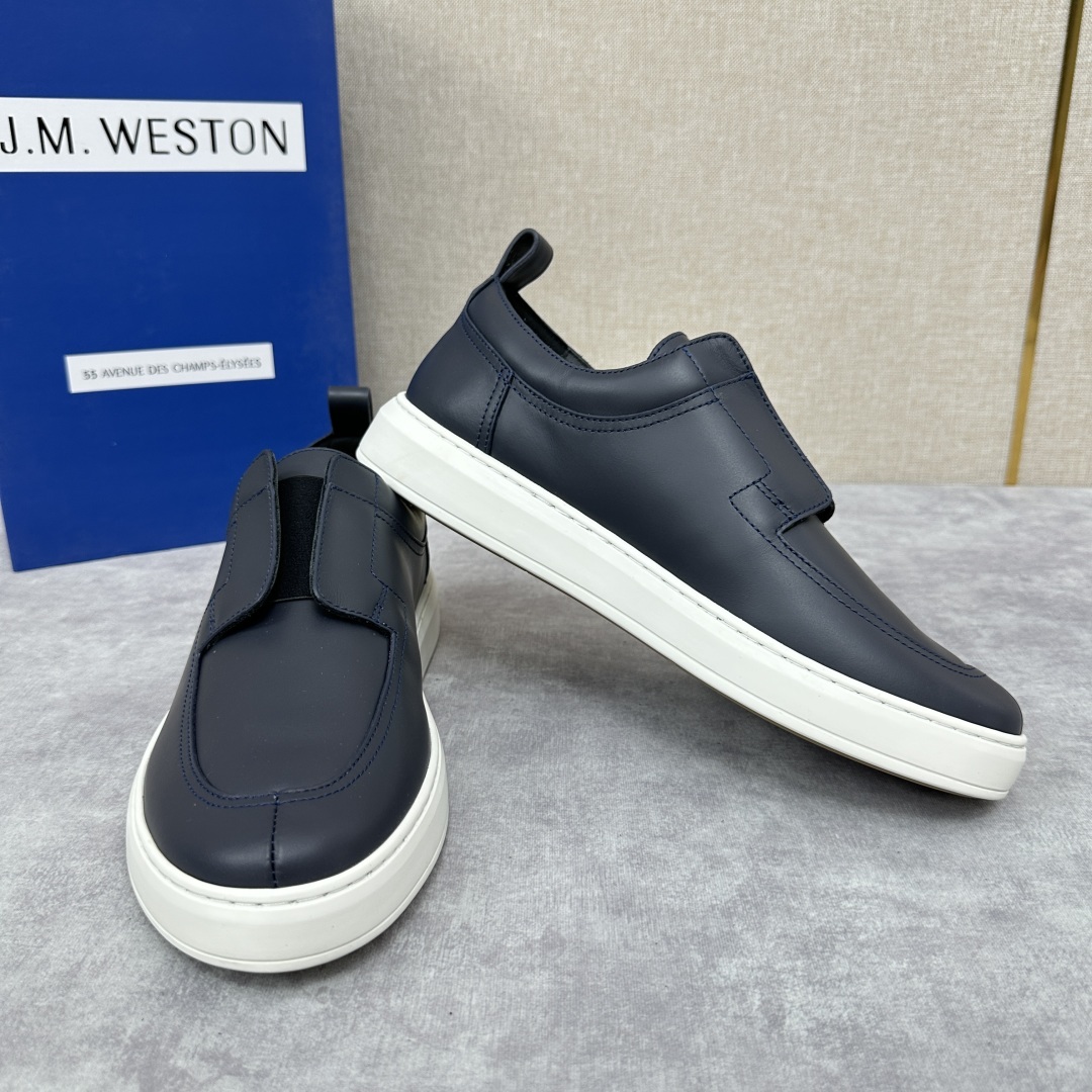 💋💍J.M.Westo*n 威士-顿 新款休闲运动鞋上新🆕 法国顶级皮鞋品牌 威士-顿皮鞋