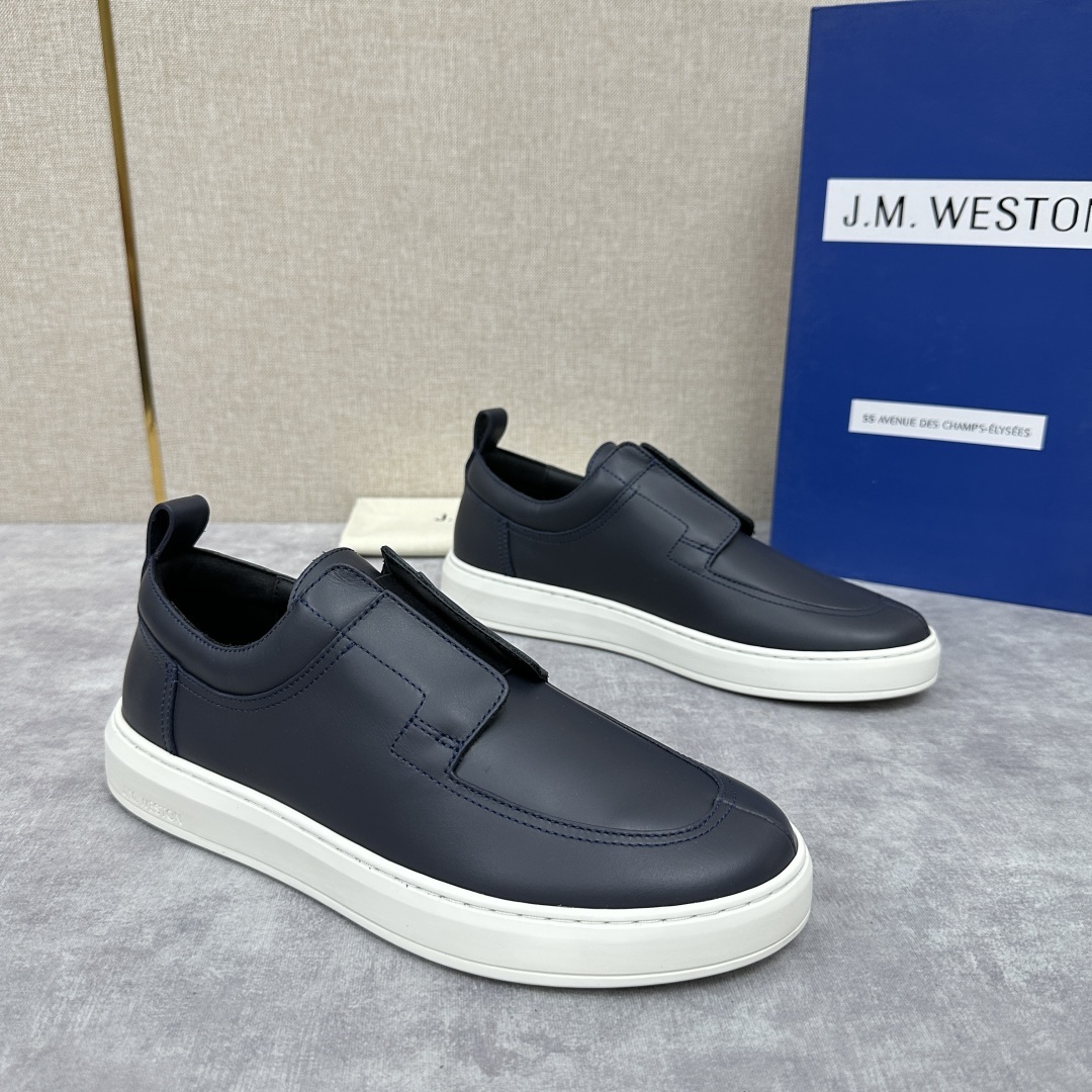 💋💍J.M.Westo*n 威士-顿 新款休闲运动鞋上新🆕 法国顶级皮鞋品牌 威士-顿皮鞋
