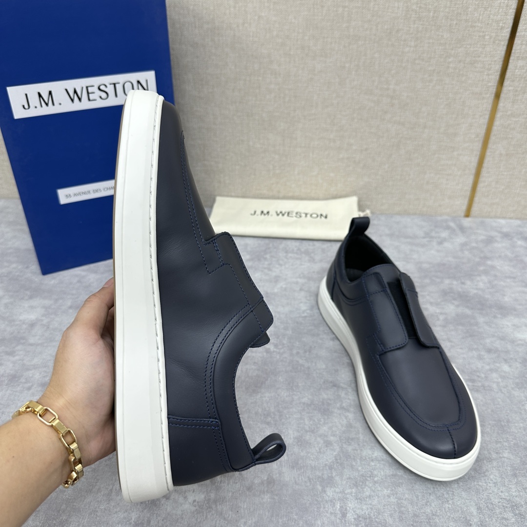 💋💍J.M.Westo*n 威士-顿 新款休闲运动鞋上新🆕 法国顶级皮鞋品牌 威士-顿皮鞋