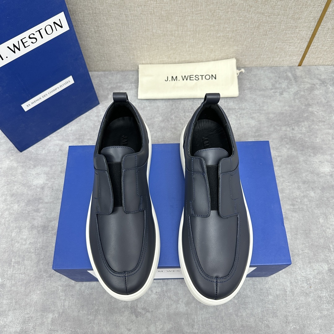 💋💍J.M.Westo*n 威士-顿 新款休闲运动鞋上新🆕 法国顶级皮鞋品牌 威士-顿皮鞋