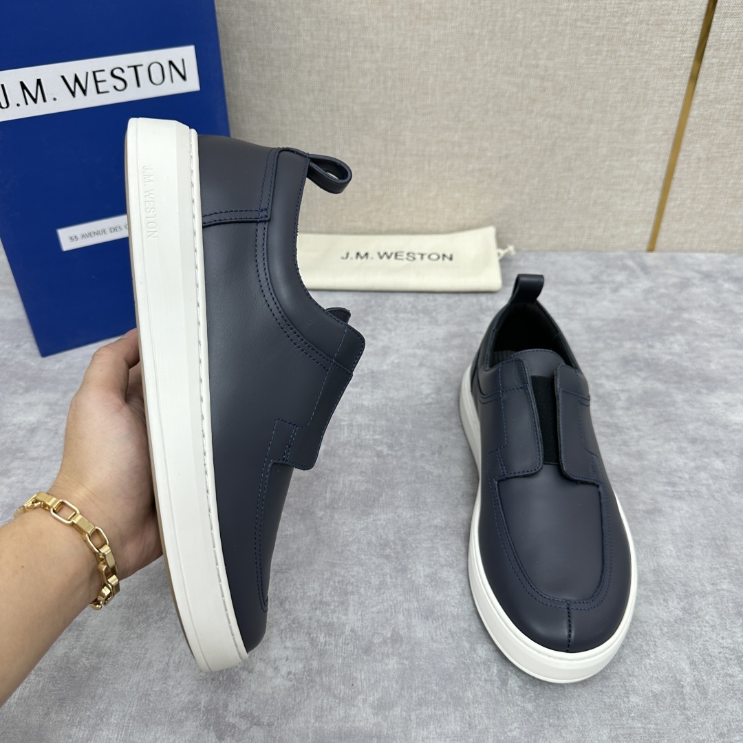 💋💍J.M.Westo*n 威士-顿 新款休闲运动鞋上新🆕 法国顶级皮鞋品牌 威士-顿皮鞋