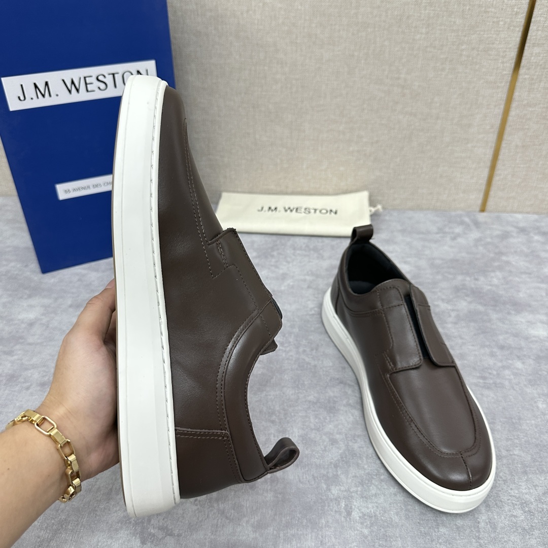 💋💍J.M.Westo*n 威士-顿 新款休闲运动鞋上新🆕 法国顶级皮鞋品牌 威士-顿皮鞋