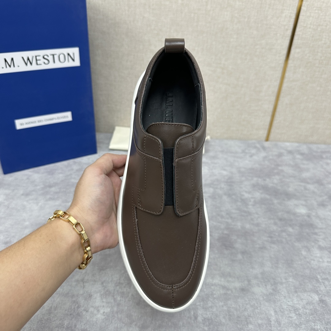 💋💍J.M.Westo*n 威士-顿 新款休闲运动鞋上新🆕 法国顶级皮鞋品牌 威士-顿皮鞋