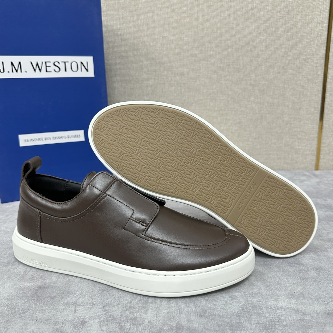💋💍J.M.Westo*n 威士-顿 新款休闲运动鞋上新🆕 法国顶级皮鞋品牌 威士-顿皮鞋