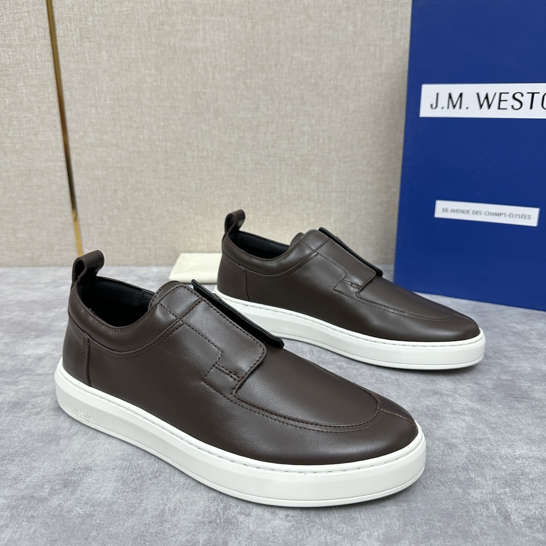 💋💍J.M.Westo*n 威士-顿 新款休闲运动鞋上新🆕 法国顶级皮鞋品牌 威士-顿皮鞋