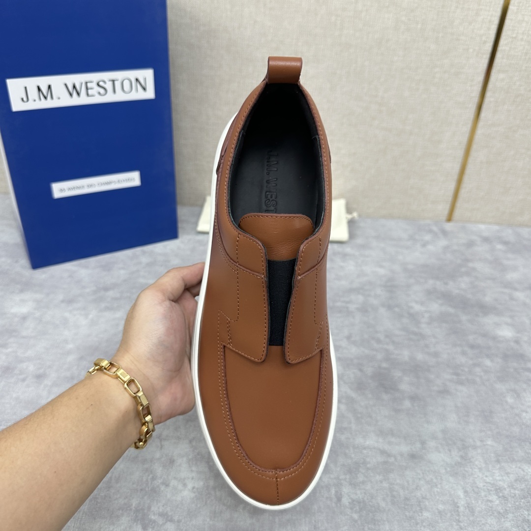 💋💍J.M.Westo*n 威士-顿 新款休闲运动鞋上新🆕 法国顶级皮鞋品牌 威士-顿皮鞋