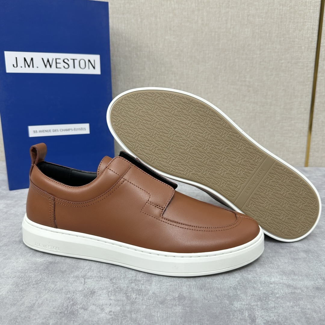 💋💍J.M.Westo*n 威士-顿 新款休闲运动鞋上新🆕 法国顶级皮鞋品牌 威士-顿皮鞋