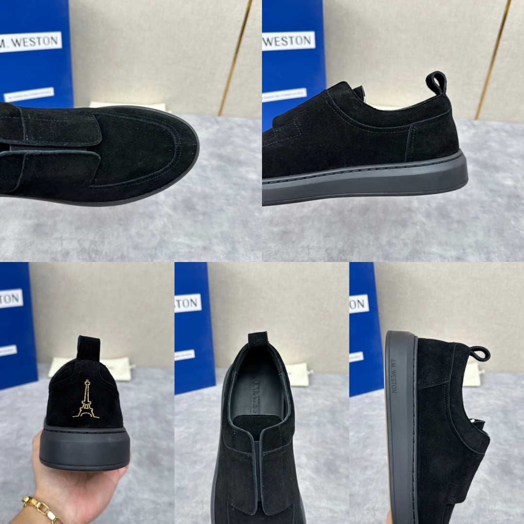 💋💍J.M.Westo*n 威士-顿 新款休闲运动鞋上新🆕 法国顶级皮鞋品牌 威士-顿皮鞋