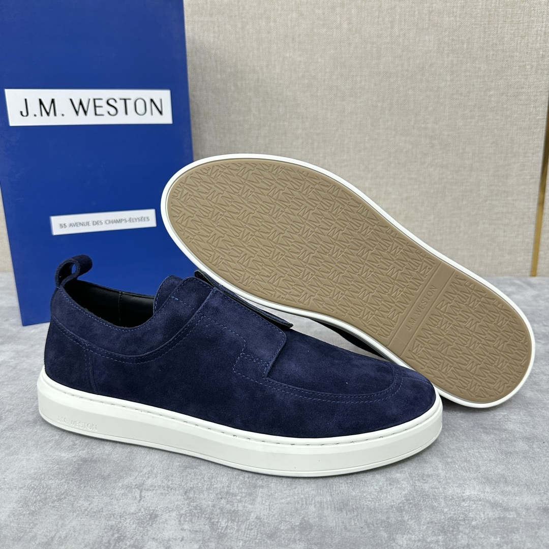 💋💍J.M.Westo*n 威士-顿 新款休闲运动鞋上新🆕 法国顶级皮鞋品牌 威士-顿皮鞋