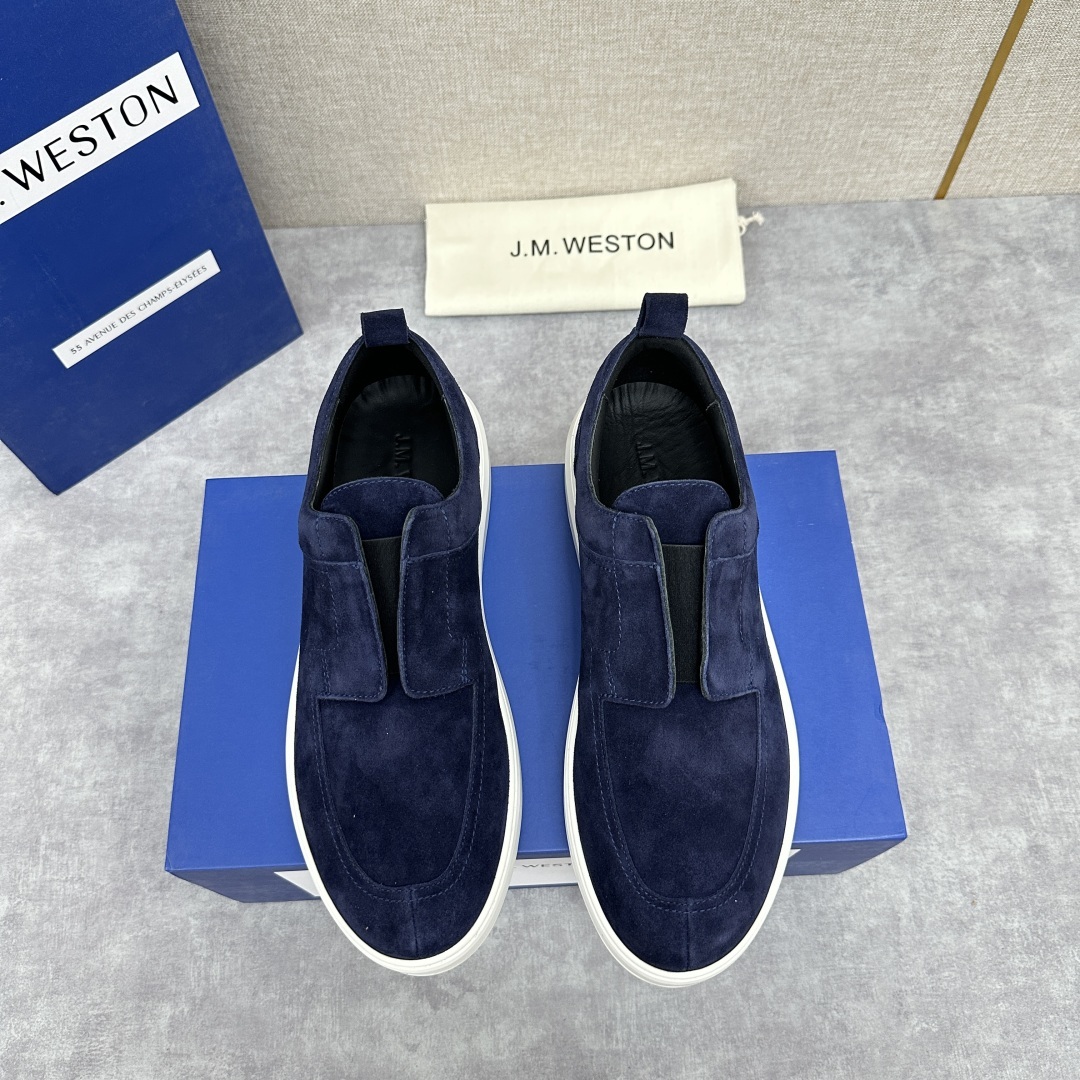 💋💍J.M.Westo*n 威士-顿 新款休闲运动鞋上新🆕 法国顶级皮鞋品牌 威士-顿皮鞋