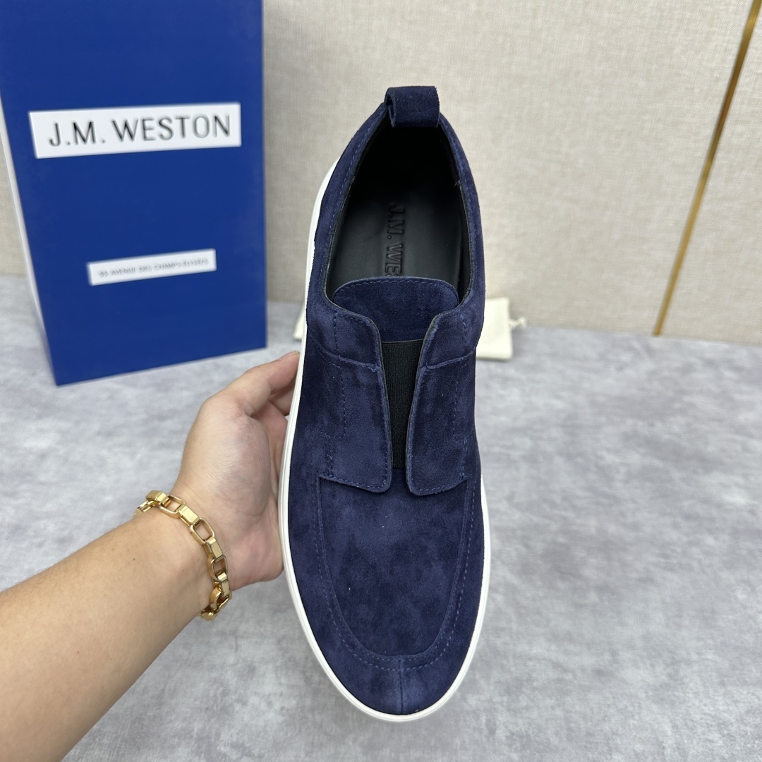 💋💍J.M.Westo*n 威士-顿 新款休闲运动鞋上新🆕 法国顶级皮鞋品牌 威士-顿皮鞋