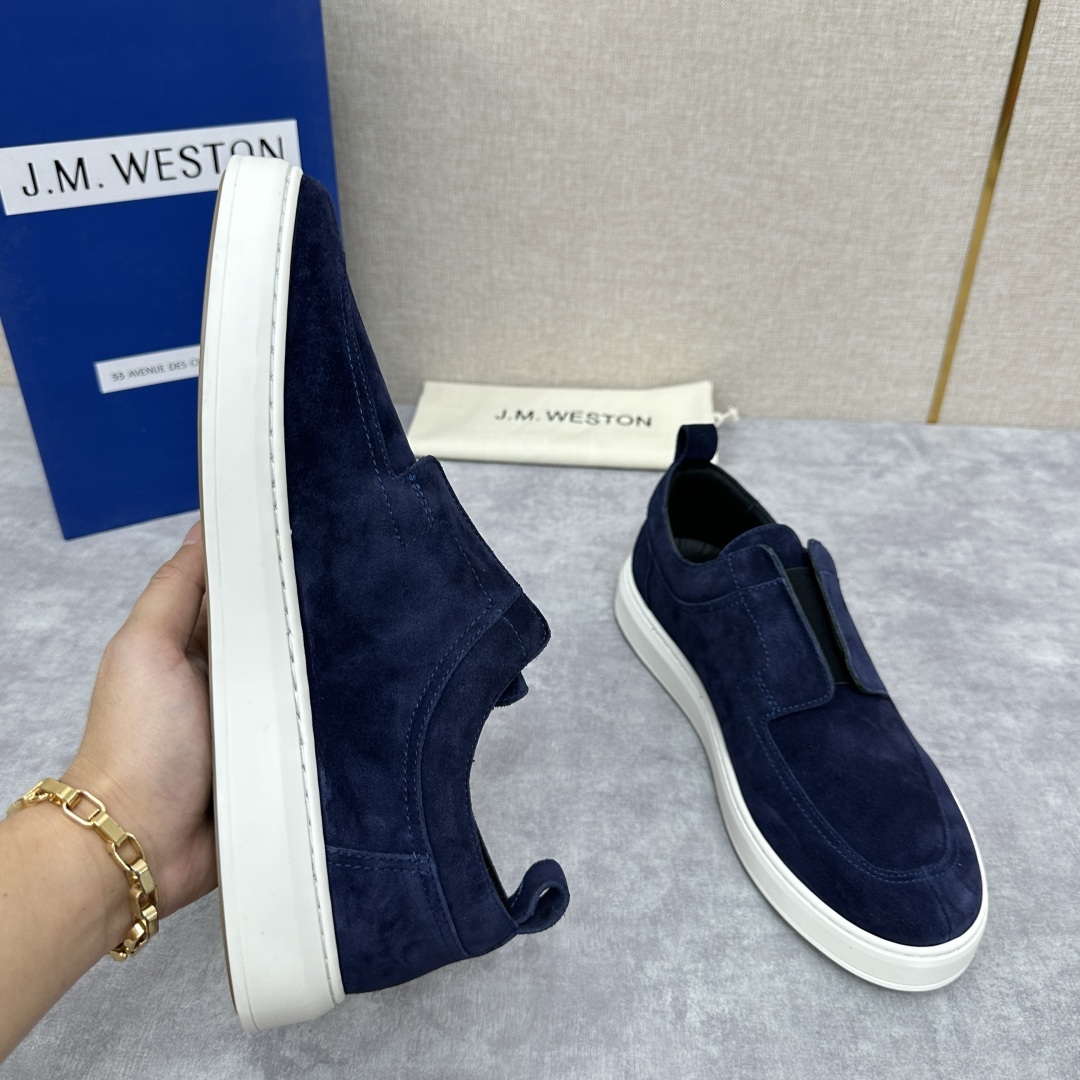 💋💍J.M.Westo*n 威士-顿 新款休闲运动鞋上新🆕 法国顶级皮鞋品牌 威士-顿皮鞋