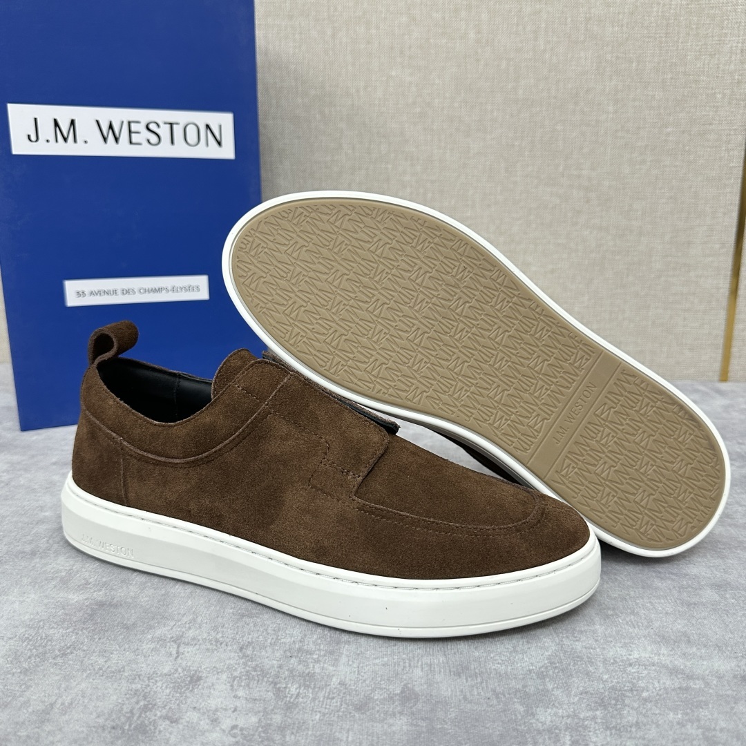 💋💍J.M.Westo*n 威士-顿 新款休闲运动鞋上新🆕 法国顶级皮鞋品牌 威士-顿皮鞋