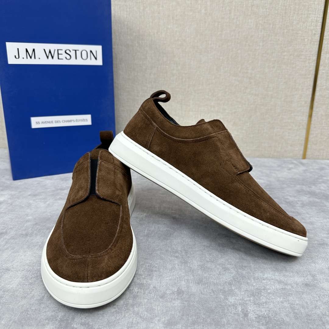 💋💍J.M.Westo*n 威士-顿 新款休闲运动鞋上新🆕 法国顶级皮鞋品牌 威士-顿皮鞋