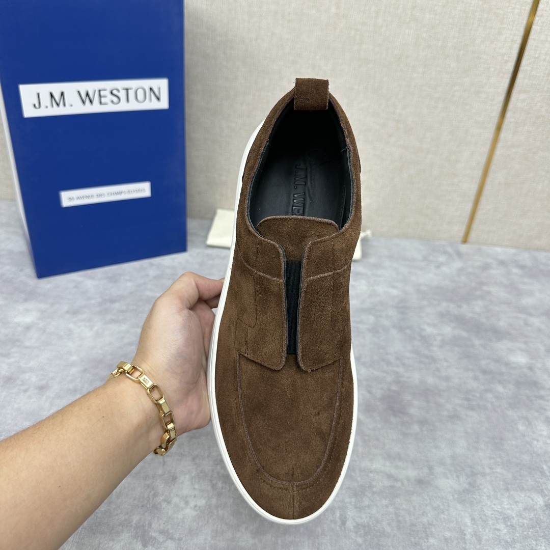 💋💍J.M.Westo*n 威士-顿 新款休闲运动鞋上新🆕 法国顶级皮鞋品牌 威士-顿皮鞋