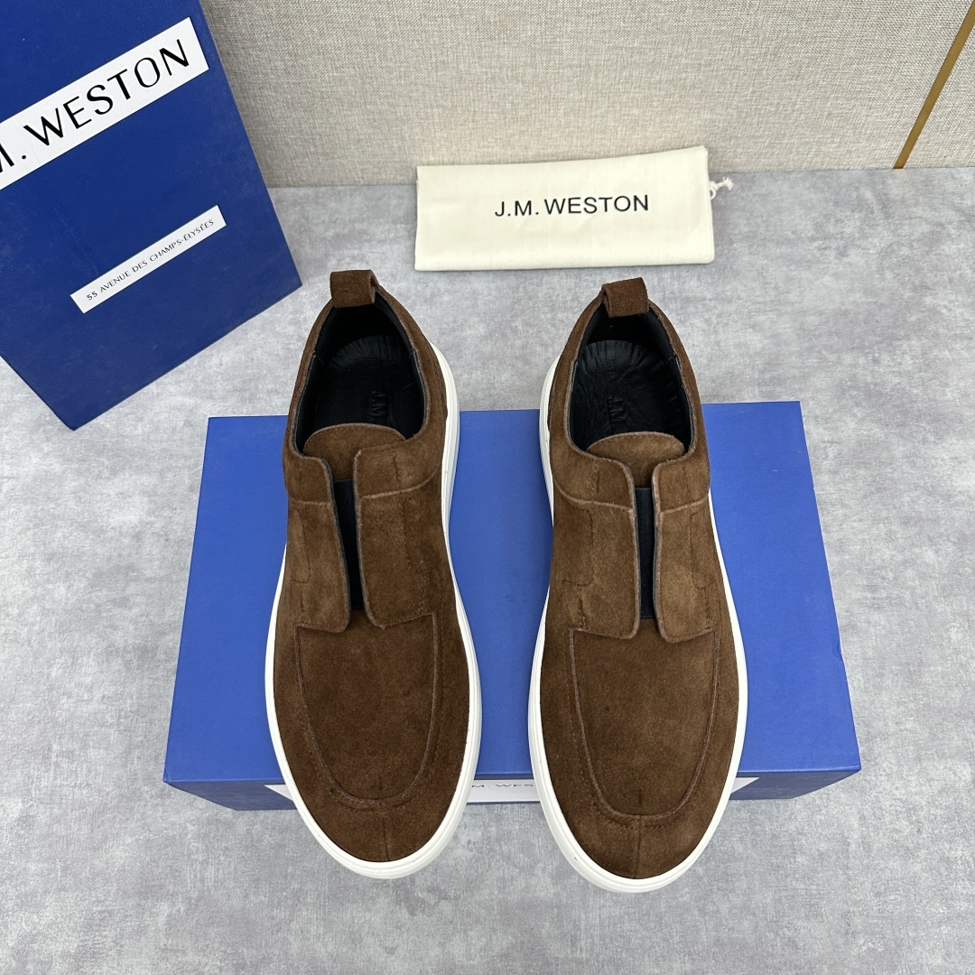 💋💍J.M.Westo*n 威士-顿 新款休闲运动鞋上新🆕 法国顶级皮鞋品牌 威士-顿皮鞋
