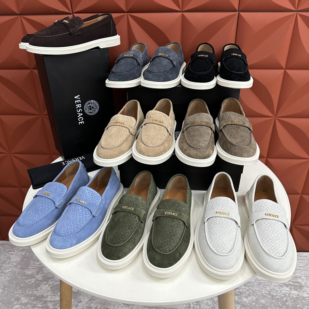 💋💍VS家新品 Versa* 范思-哲 意大利男士休闲乐福鞋上新🆕!这个意大利纯手工鞋履品牌的