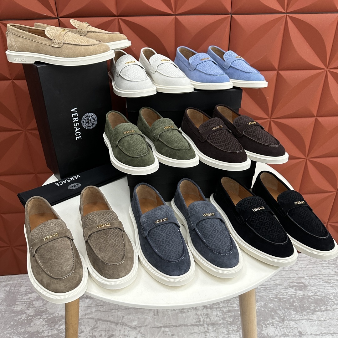 💋💍VS家新品 Versa* 范思-哲 意大利男士休闲乐福鞋上新🆕!这个意大利纯手工鞋履品牌的