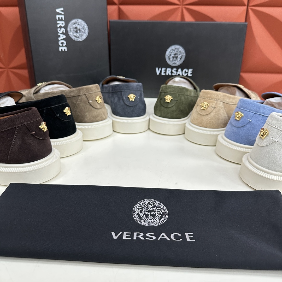 💋💍VS家新品 Versa* 范思-哲 意大利男士休闲乐福鞋上新🆕!这个意大利纯手工鞋履品牌的