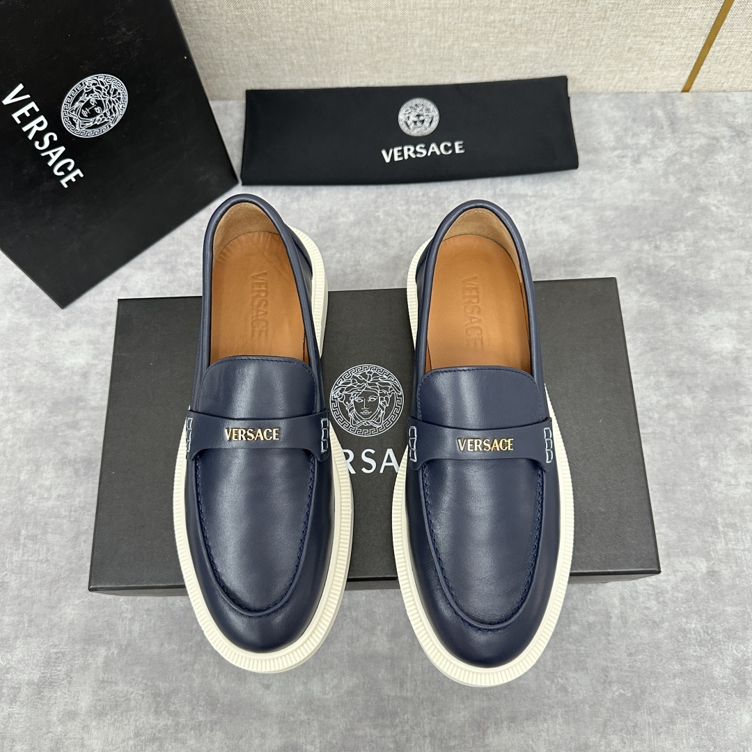 💋💍VS家新品 Versa* 范思-哲 意大利男士休闲乐福鞋上新🆕!这个意大利纯手工鞋履品牌的