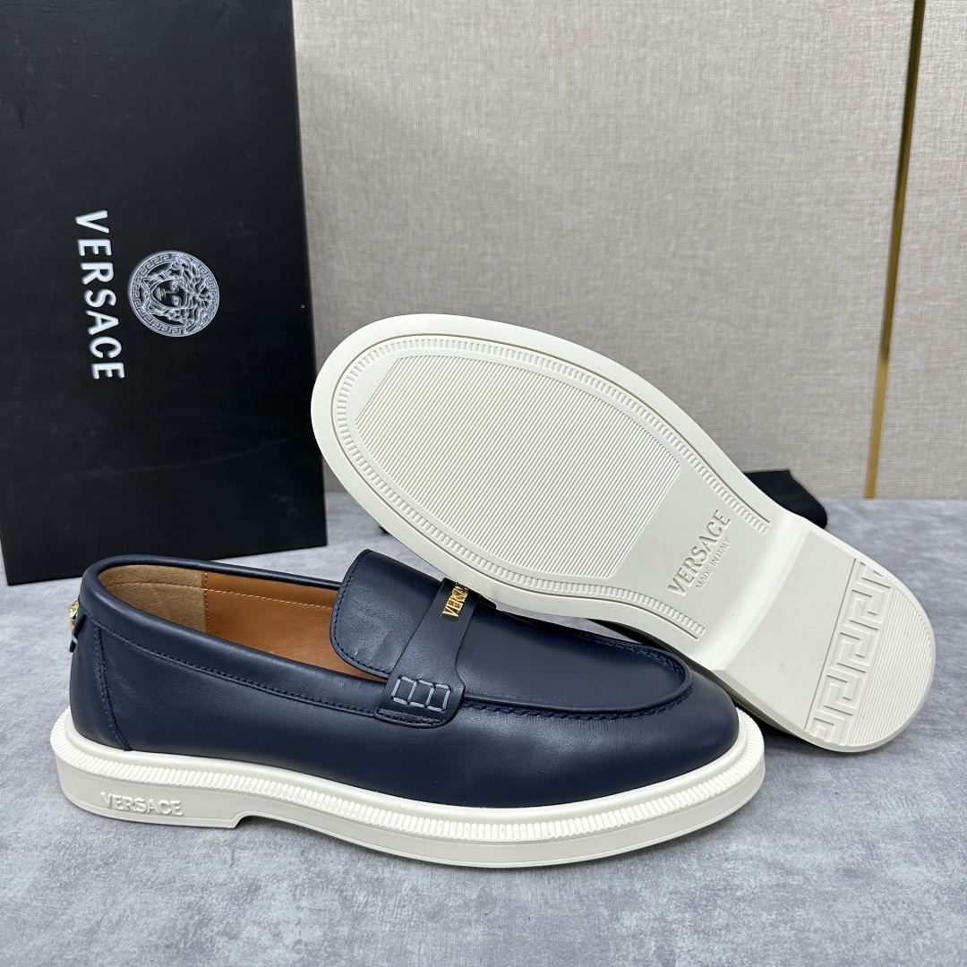 💋💍VS家新品 Versa* 范思-哲 意大利男士休闲乐福鞋上新🆕!这个意大利纯手工鞋履品牌的