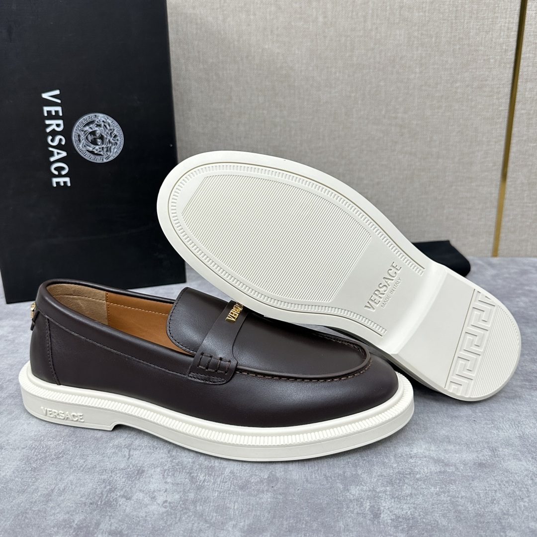 💋💍VS家新品 Versa* 范思-哲 意大利男士休闲乐福鞋上新🆕!这个意大利纯手工鞋履品牌的