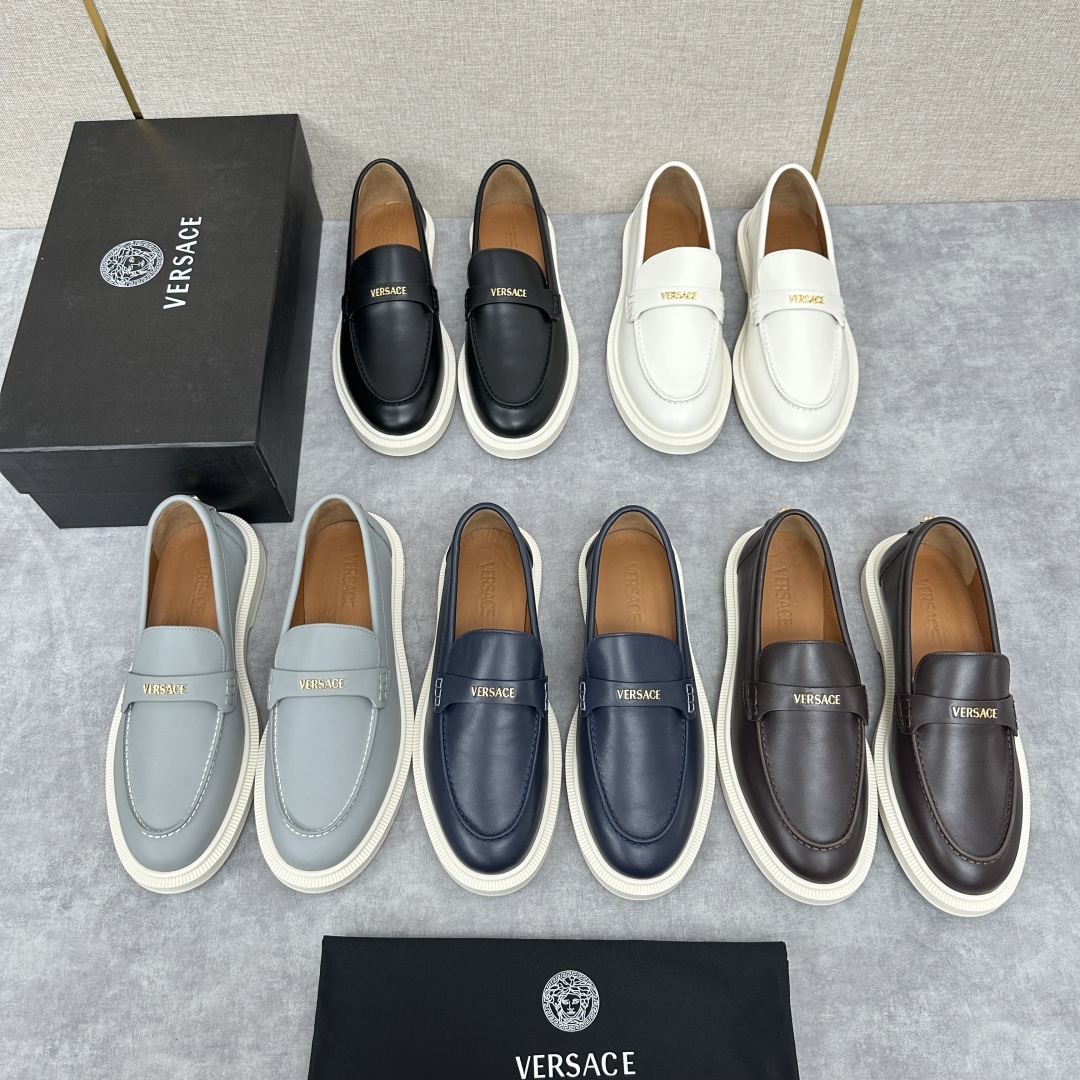 💋💍VS家新品 Versa* 范思-哲 意大利男士休闲乐福鞋上新🆕!这个意大利纯手工鞋履品牌的
