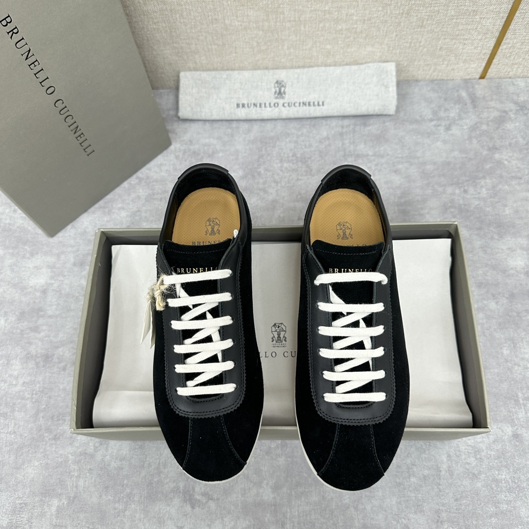 💋💍BC家 Brunello Cucinell* 绒面革纤薄胶底鞋 官方 8,500 新品