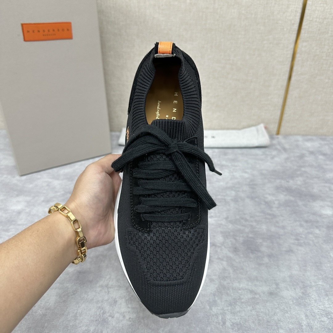 💋💍HDSN 家 Henderson Baracc* 新品纹路厚底运动鞋上新 新款男士飞织鞋 以