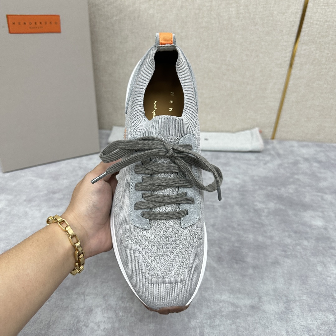 💋💍HDSN 家  Henderson Baracc* 新品纹路厚底运动鞋上新   新款男士飞织鞋  以