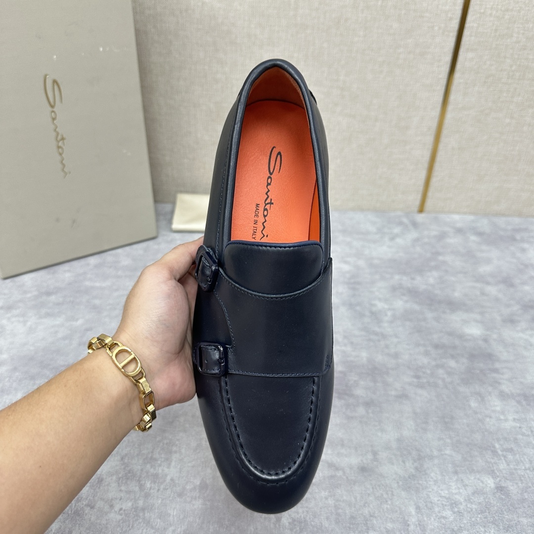 💋💍Santo*i (圣-东-尼) 男士新品 牛皮正装鞋皮鞋 意大利纯手工鞋履品牌的每一双鞋设计
