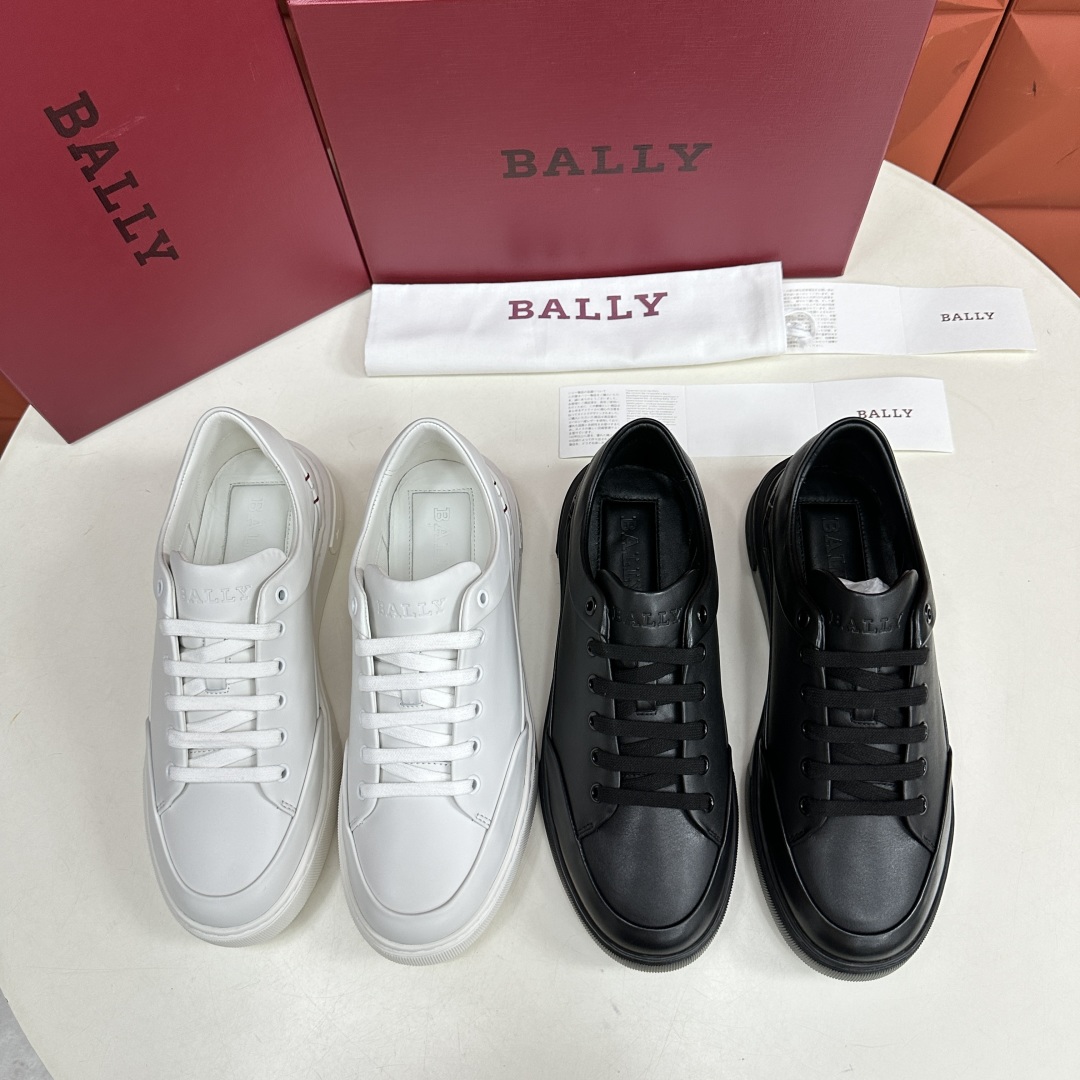 💋💍BL家 新款 巴-利 厚底运动鞋 厚底3.5厘米 轻便大底上脚一点也不厚重 非常轻便 采用进口牛皮打